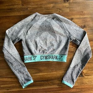 Gymshark S Women’s Workout Long Sleeve Shirt Weight Lifting Gym